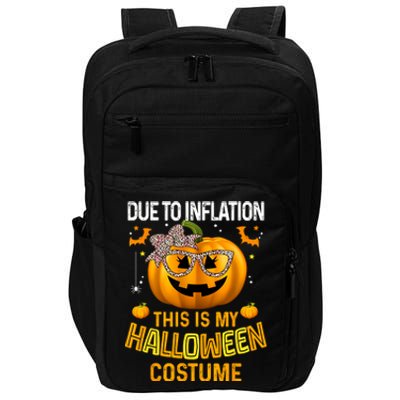 Pumpkin Halloween Costume Women Funny Halloween 2024 Impact Tech Backpack