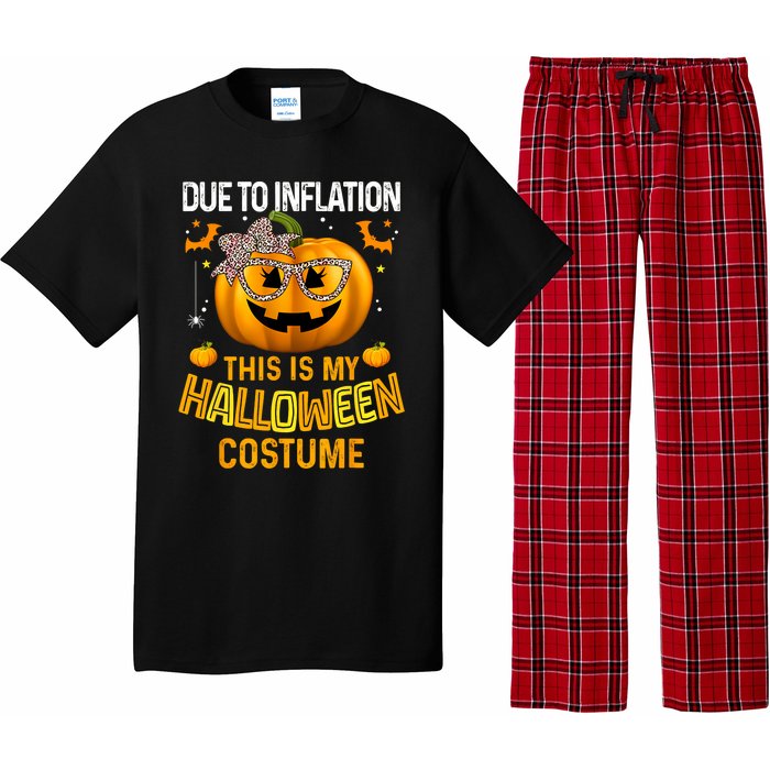 Pumpkin Halloween Costume Women Funny Halloween 2024 Pajama Set