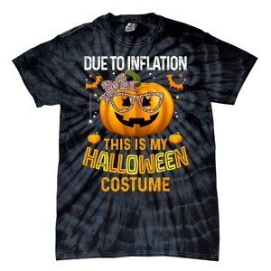 Pumpkin Halloween Costume Women Funny Halloween 2024 Tie-Dye T-Shirt