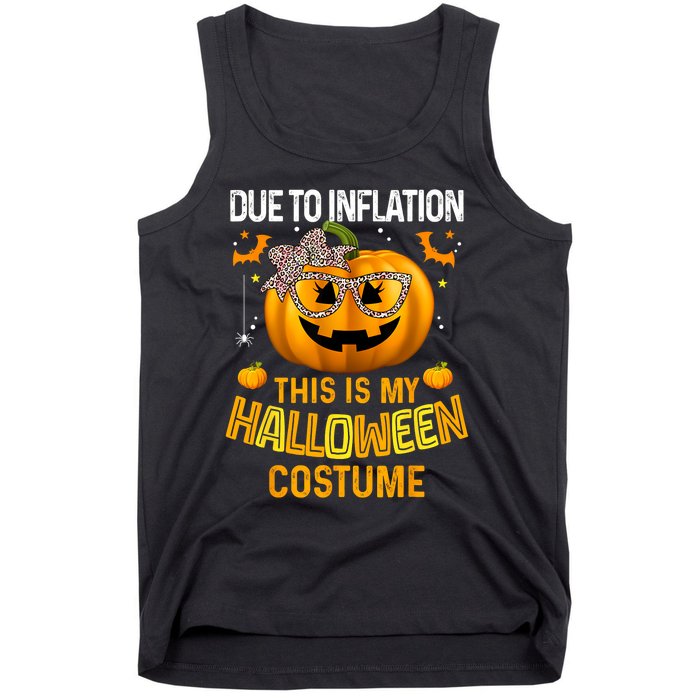 Pumpkin Halloween Costume Women Funny Halloween 2024 Tank Top