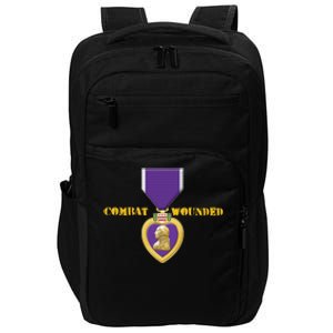 Purple Heart Combat Veteran Cool Impact Tech Backpack