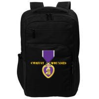 Purple Heart Combat Veteran Cool Impact Tech Backpack