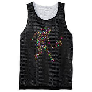 Pickleball Heart Color Mesh Reversible Basketball Jersey Tank