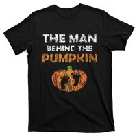 Pregnant Halloween Costume For Dad Expecting Lil Pumpkin T-Shirt