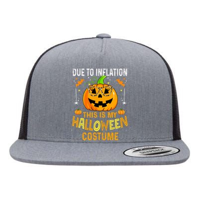 Pumpkin Halloween Costume Funny Halloween 2024 Flat Bill Trucker Hat