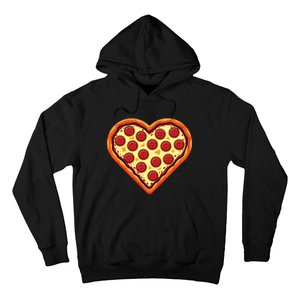 Pizza Heart Cute Valentines Day Hoodie