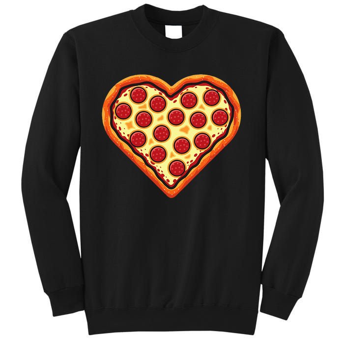 Pizza Heart Cute Valentines Day Sweatshirt