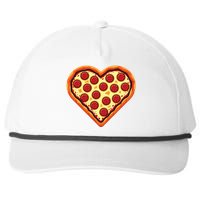 Pizza Heart Cute Valentines Day Snapback Five-Panel Rope Hat