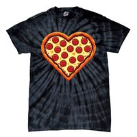 Pizza Heart Cute Valentines Day Tie-Dye T-Shirt