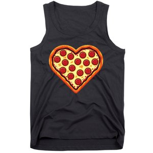 Pizza Heart Cute Valentines Day Tank Top