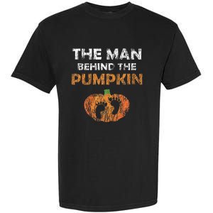 Pregnant Halloween Costume For Dad Expecting Lil Pumpkin Garment-Dyed Heavyweight T-Shirt