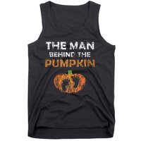 Pregnant Halloween Costume For Dad Expecting Lil Pumpkin Tank Top