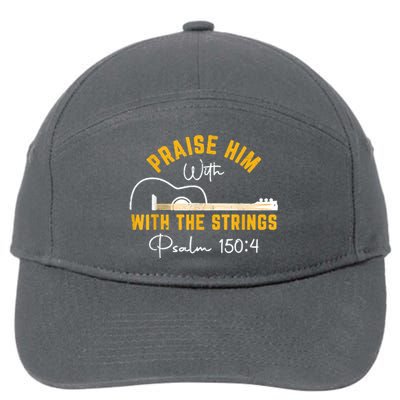 Praise Him Christian Design 7-Panel Snapback Hat