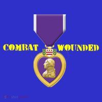 Purple Heart Combat Veteran Cool Gift Baby Bodysuit