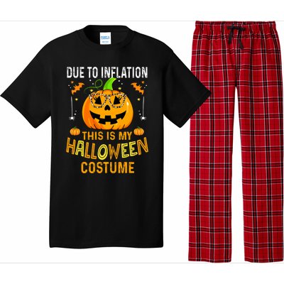 Pumpkin Halloween Costume Funny Halloween 2024 Pajama Set