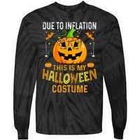 Pumpkin Halloween Costume Funny Halloween 2024 Tie-Dye Long Sleeve Shirt