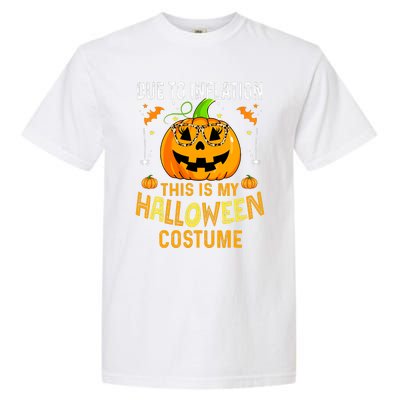 Pumpkin Halloween Costume Funny Halloween 2024 Garment-Dyed Heavyweight T-Shirt