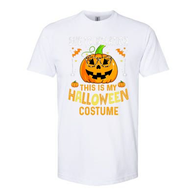 Pumpkin Halloween Costume Funny Halloween 2024 Softstyle CVC T-Shirt