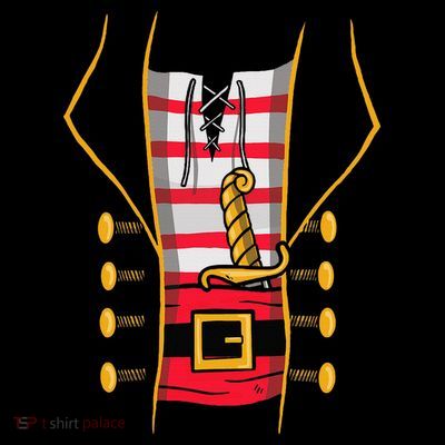 Pirate Halloween Costume T-Shirt