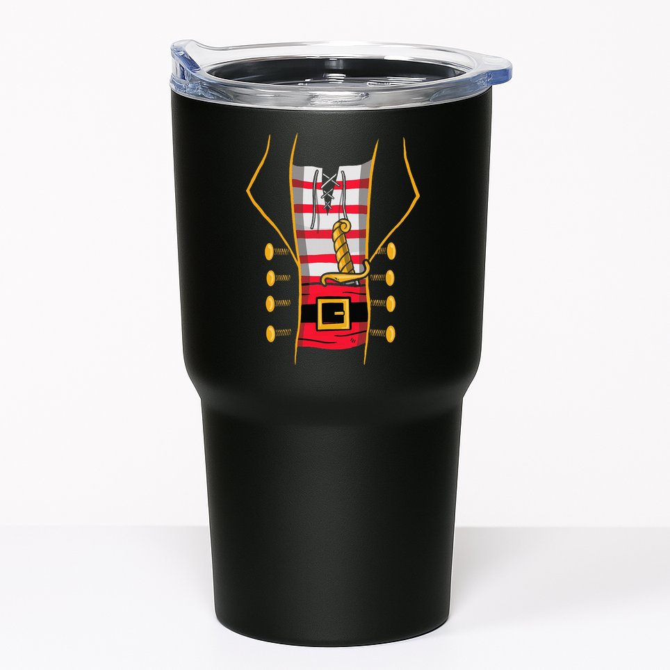 Pirate Halloween Costume Tumbler