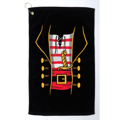 Pirate Halloween Costume Golf Towel