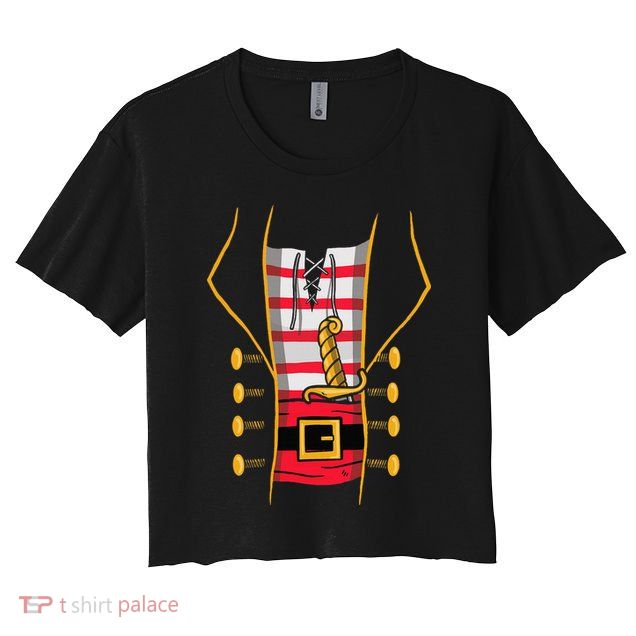 Pirate Halloween Costume Crop Top