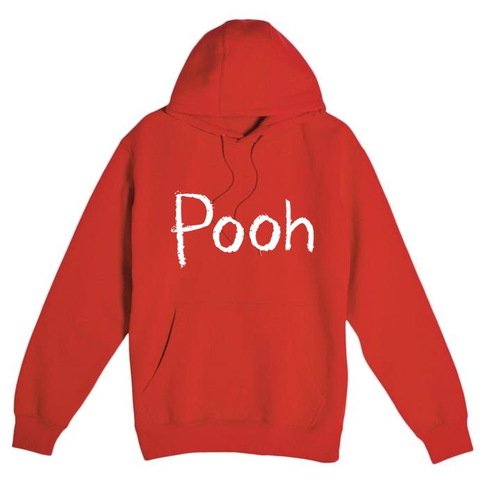 Pooh Halloween Costume Premium Pullover Hoodie