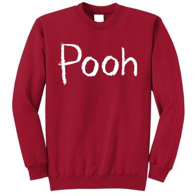 Pooh Halloween Costume Tall Sweatshirt