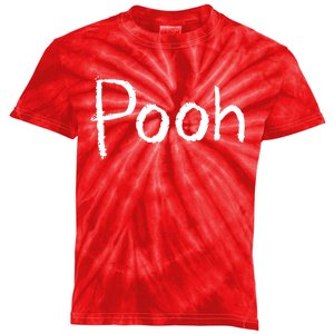 Pooh Halloween Costume Kids Tie-Dye T-Shirt