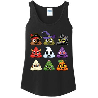 Poops Halloween Costumes Funny Ladies Essential Tank