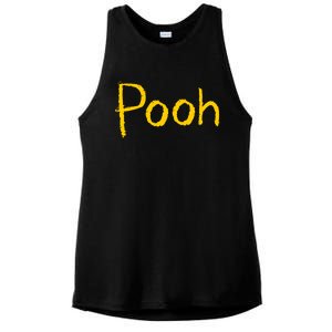 Pooh Halloween Costume Ladies PosiCharge Tri-Blend Wicking Tank