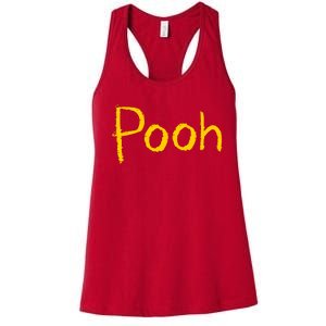 Pooh Halloween Costume Women's Racerback Tank