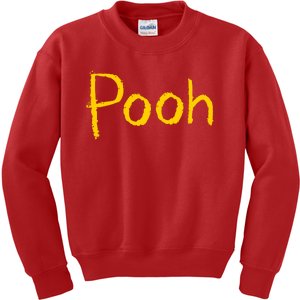 Pooh Halloween Costume Kids Sweatshirt