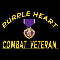 Purple Heart Combat Veteran Cooling Performance Crew T-Shirt