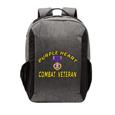 Purple Heart Combat Veteran Vector Backpack