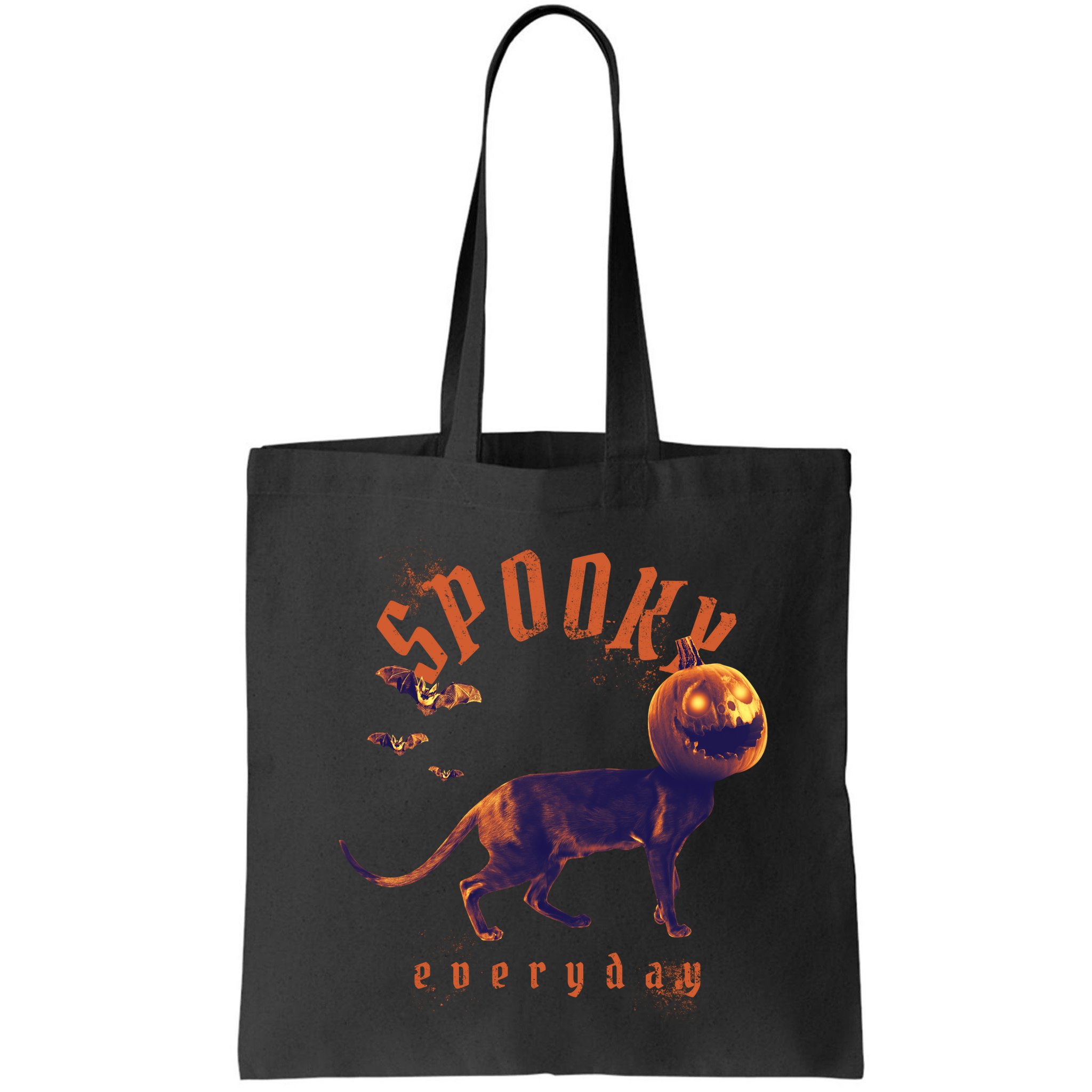 Pumpkin Head Cat Bag