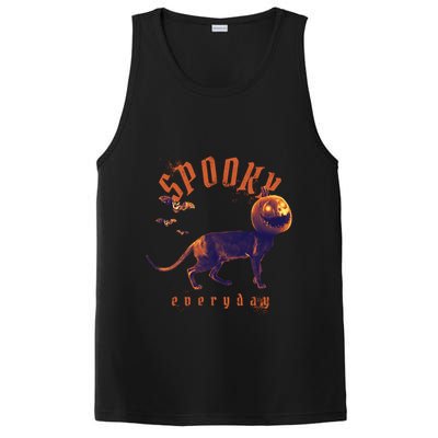Pumpkin Head Cat PosiCharge Competitor Tank