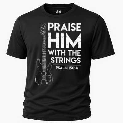 Praise Him Christian Worship Bass Guitar Player Performance Shirt
