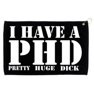 PHD Pretty Huge Dick Grommeted Golf Towel