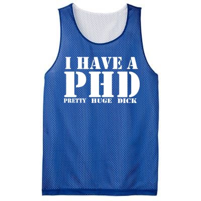 PHD Pretty Huge Dick Mesh Reversible Basketball Jersey Tank