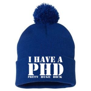 PHD Pretty Huge Dick Pom Pom 12in Knit Beanie