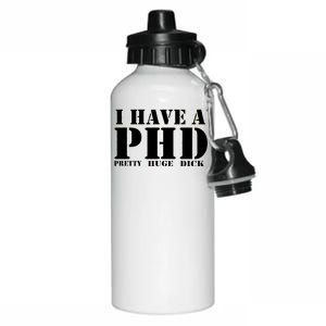 PHD Pretty Huge Dick Aluminum Water Bottle