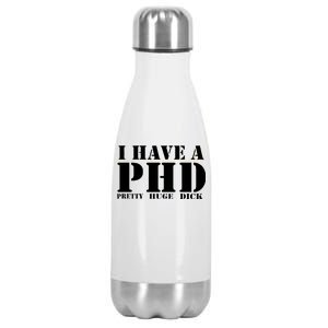 PHD Pretty Huge Dick Stainless Steel Insulated Water Bottle