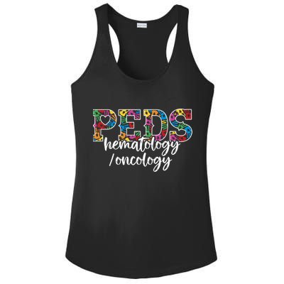 Peds Hematology/oncology Doctor Cute Gift Pediatric Hem/onc Nurse Gift Ladies PosiCharge Competitor Racerback Tank