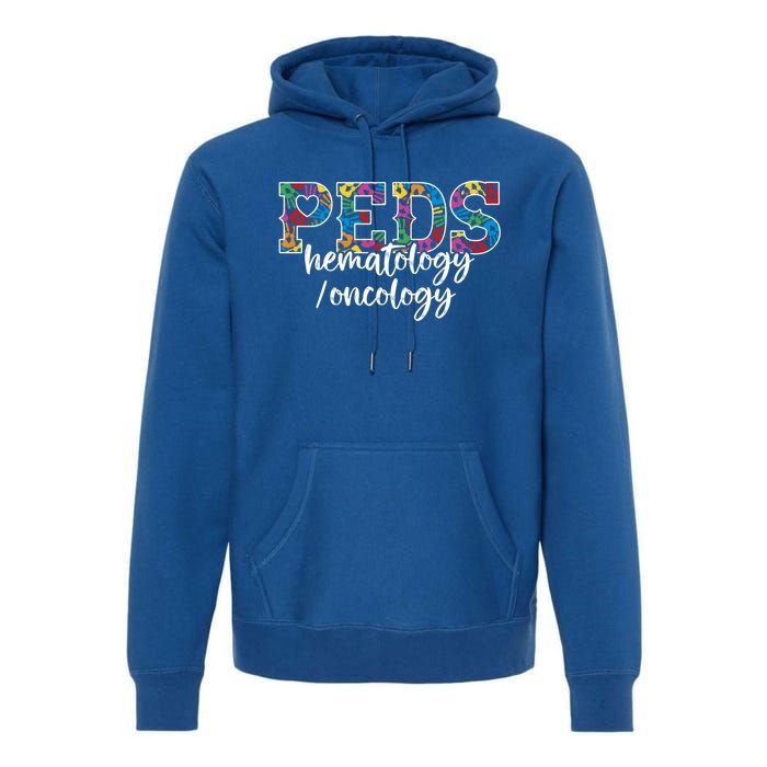 Peds Hematology/oncology Doctor Cute Gift Pediatric Hem/onc Nurse Gift Premium Hoodie