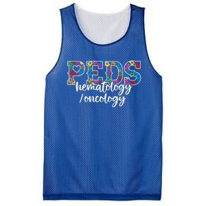 Peds Hematology/oncology Doctor Cute Gift Pediatric Hem/onc Nurse Gift Mesh Reversible Basketball Jersey Tank