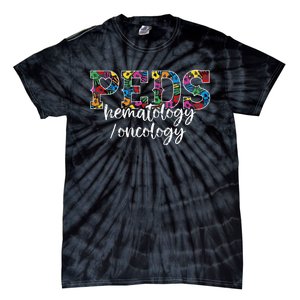 PEDS HematologyOncology Doctor Pediatric HemOnc Nurse Tie-Dye T-Shirt