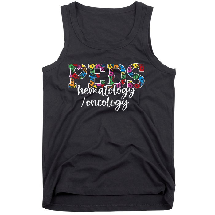 PEDS HematologyOncology Doctor Pediatric HemOnc Nurse Tank Top