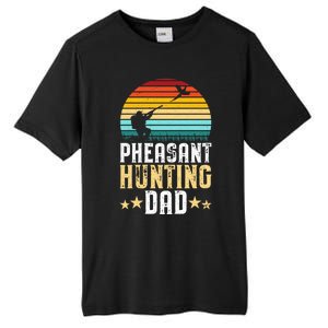 Pheasant Hunting Dad Fathers Day Pheasant Hunter Gift Tall Fusion ChromaSoft Performance T-Shirt