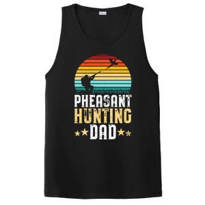 Pheasant Hunting Dad Fathers Day Pheasant Hunter Gift PosiCharge Competitor Tank